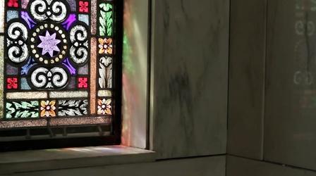 Video thumbnail: Broad and High Stained Glass Restoration, Beck & Orr Bookbinders Preview