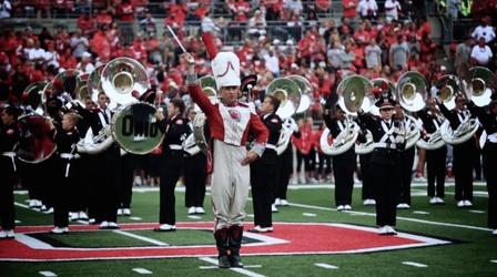 Video thumbnail: Broad and High Deer Sculptures, OSU Drum Major, Columbus Museum of Art