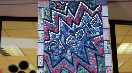 Video thumbnail: Broad and High Mosaics at Heritage Middle School in Hilliard