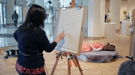 Video thumbnail: Broad and High Figure Drawing at the Riffe Gallery