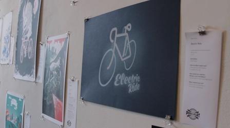 Video thumbnail: Broad and High Pinchflat Bike Posters, Congressional Art Competition