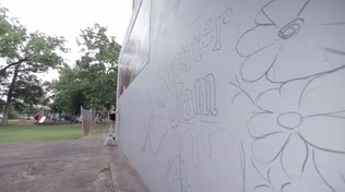 Fantastic Food Garden Mural and Exquisite Corps Preview