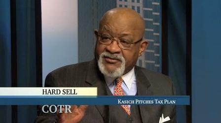 Video thumbnail: Columbus on the Record Gov. John Kasich’s Hard Sell on Taxes; Ted Strickland Return