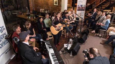 Video thumbnail: Songs At The Center Liz Longley, Robby Hecht and Sally Fingerett