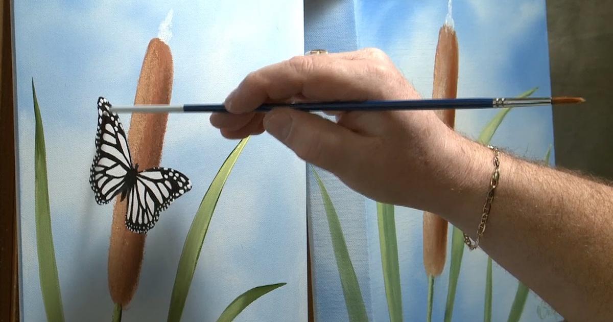 Painting with Wilson Bickford Wilson Bickford "Monarch Butterfly