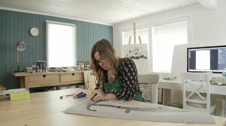Video thumbnail: Art Loft Episode 522- Poet Printmaker Valerie Perreault and more!