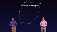 "The Winter Hexagon Plus Jupiter" 5 min version