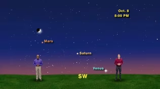 "From Dusk til' Dawn with Five Planets" Oct 3-9th 1 Min