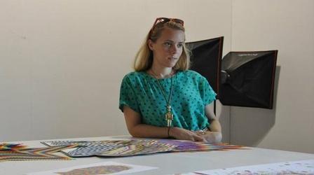 Video thumbnail: WPBT2 Arts Jen Stark and the paper sculptures