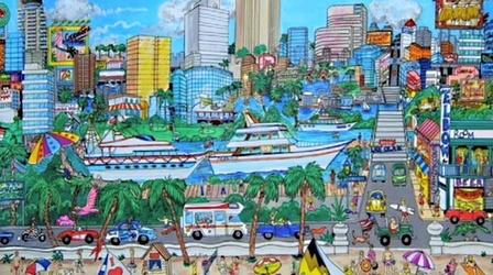 Video thumbnail: WPBT2 Arts Charles Fazzino - Faces of Ft. Lauderdale