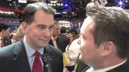 WI Roll Call Vote for President & Gov. Walker's Reaction