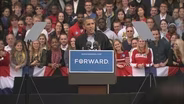 President Obama Makes Campaign Stop in Madison