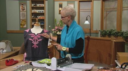Video thumbnail: Sewing With Nancy Appliqu - Large and Small - Part 1