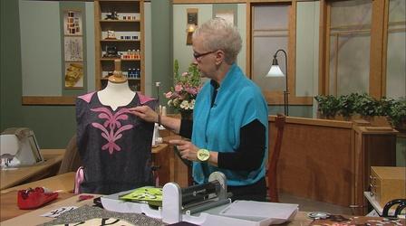 Video thumbnail: Sewing With Nancy Appliqu - Large and Small - Part 1