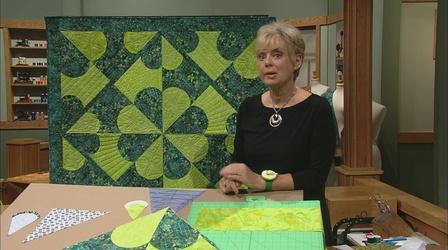 Video thumbnail: Sewing With Nancy Quilt With Carefree Curves - Part 2