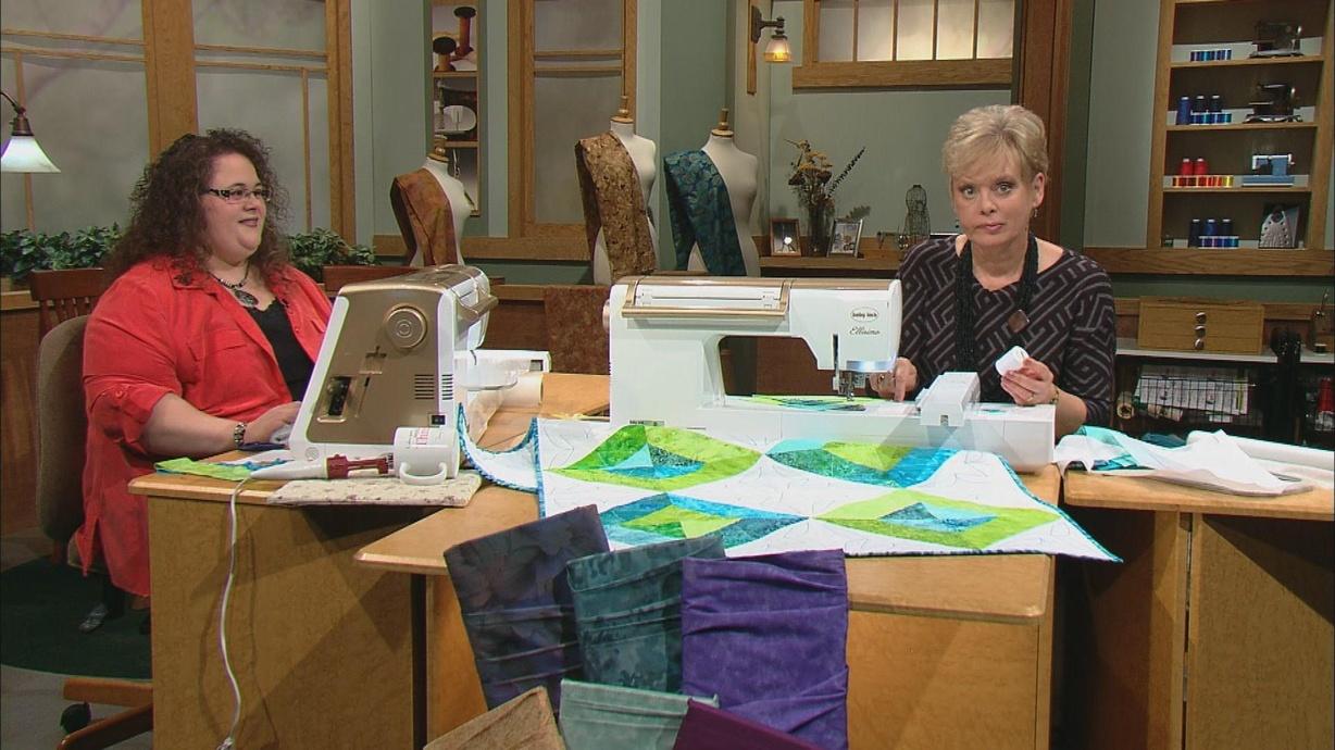 StressFree Quilting With Machine Embroidery Part 1 Watch on PBS