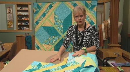 Video thumbnail: Sewing With Nancy Sew Speedy Lone Star Quilts