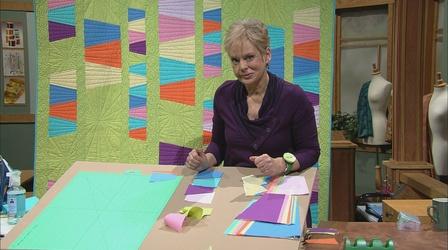Video thumbnail: Sewing With Nancy Quick Column Quilts - Part 2