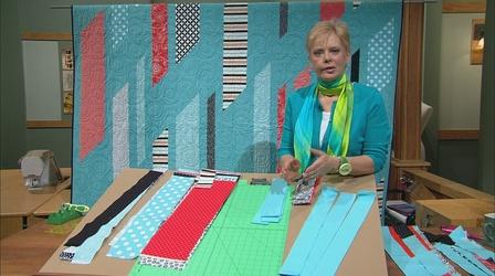 Video thumbnail: Sewing With Nancy Quick Column Quilts - Part 3