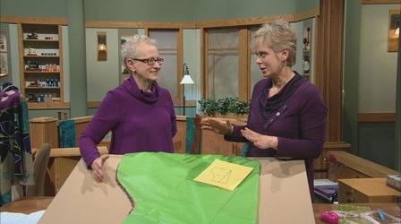 Video thumbnail: Sewing With Nancy All Occasion Fabric Wraps - Part 2