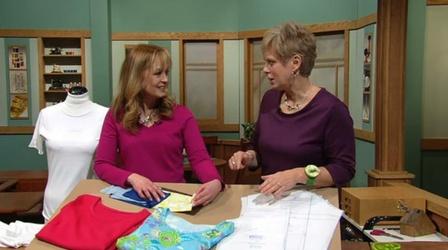 Video thumbnail: Sewing With Nancy Sew the Perfect T-Shirt - Part 1