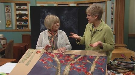 Video thumbnail: Sewing With Nancy Beginning Landscape Quilting - Part 1