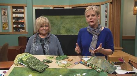 Video thumbnail: Sewing With Nancy Beginning Landscape Quilting - Part 2