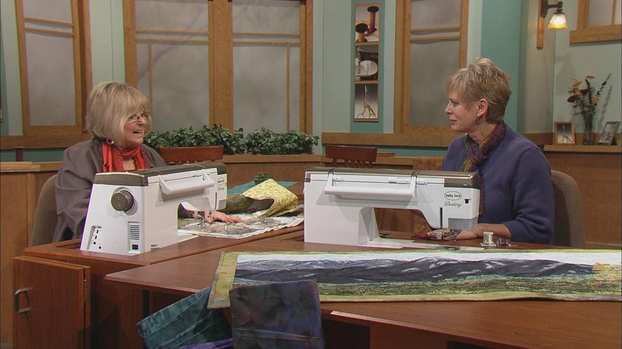 Beginning Landscape Quilting Part 3 Watch on PBS Wisconsin