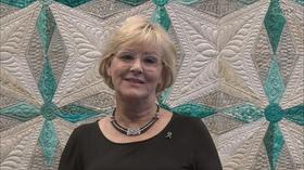 Video thumbnail: Sewing With Nancy Nancy's Corner -Venetta Morger, Ovarian Cancer Quilt Project