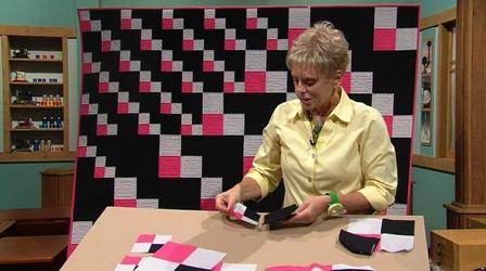 Video thumbnail: Sewing With Nancy Change Up Patchwork - Part 1