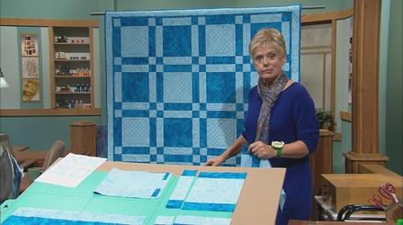 Video thumbnail: Sewing With Nancy Change Up Patchwork - Part 3