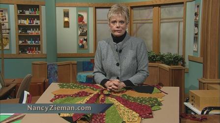 Video thumbnail: Sewing With Nancy The Best of Sewing with Nancy's Super-Sized Quilts - Part 1