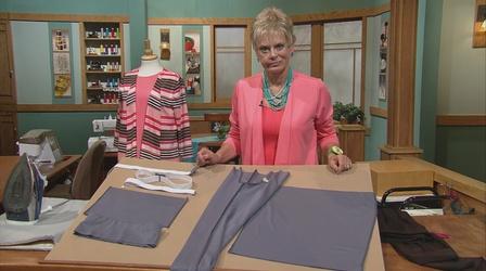 Video thumbnail: Sewing With Nancy Sew a Knit Wardrobe from Start to Finish - Part Two