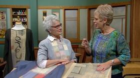 Video thumbnail: Sewing With Nancy Fashion Sewing: Plain to Fabulous - Part One
