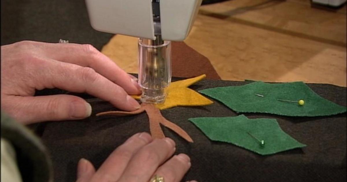 Machine Needle Felting - Part 1 | Sewing With Nancy | PBS