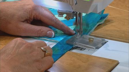 Video thumbnail: Sewing With Nancy Fancy Footworks 2 - Part 2