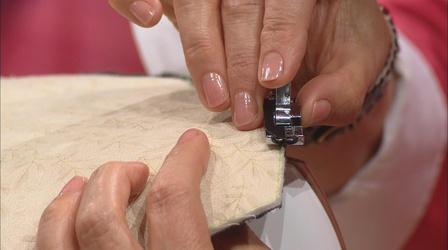 Video thumbnail: Sewing With Nancy Embellish Outside the Box - Part 2