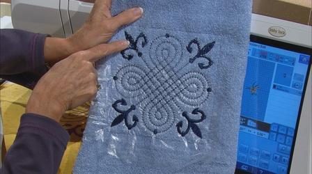 Video thumbnail: Sewing With Nancy Machine Embroidery in 6 Easy Lessons - Part 1