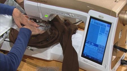 Video thumbnail: Sewing With Nancy Machine Embroidery in 6 Easy Lessons - Part 2