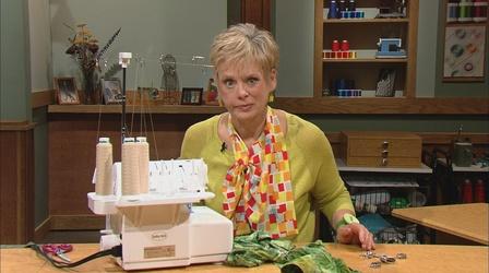 Video thumbnail: Sewing With Nancy Sew Amazing Scarves - Part 3