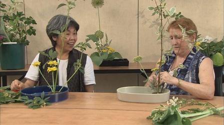 Video thumbnail: The Wisconsin Gardener Creating a Simple Japanese Flower Arrangement