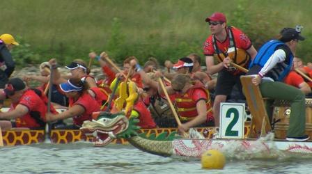 Video thumbnail: Wisconsin Life Dragon Boat Couple