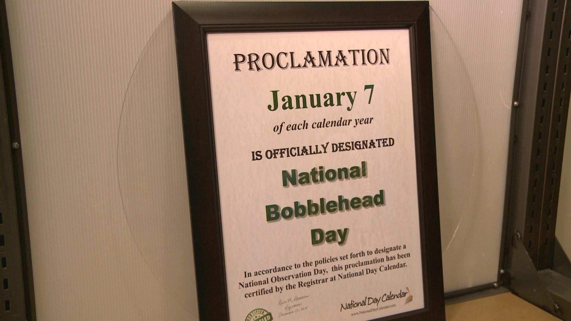 NATIONAL BOBBLEHEAD DAY - January 7 - National Day Calendar