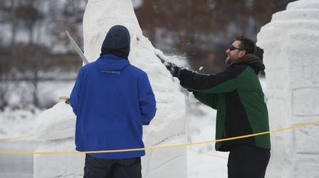 Video thumbnail: Wisconsin Life Snow Carvers