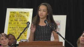 Video thumbnail: Wisconsin Life Zaria Roller's Rendition of MLK's "I Have A Dream" Speech