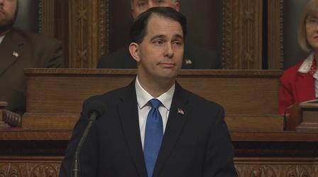 Video thumbnail: PBS Wisconsin Public Affairs 2016 State of the State Address