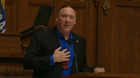 Video thumbnail: PBS Wisconsin Public Affairs 2016 State of the Tribes Address