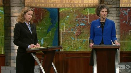 Video thumbnail: PBS Wisconsin Public Affairs State Supreme Court Debate Between Kloppenburg, Bradley
