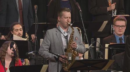 Video thumbnail: PBS Wisconsin Music & Arts UW-Eau Claire Jazz I Ensemble Performs Cherokee