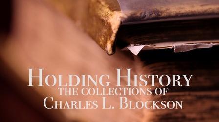 Video thumbnail: WPSU Documentaries and Specials The African Collections of Charles L. Blockson